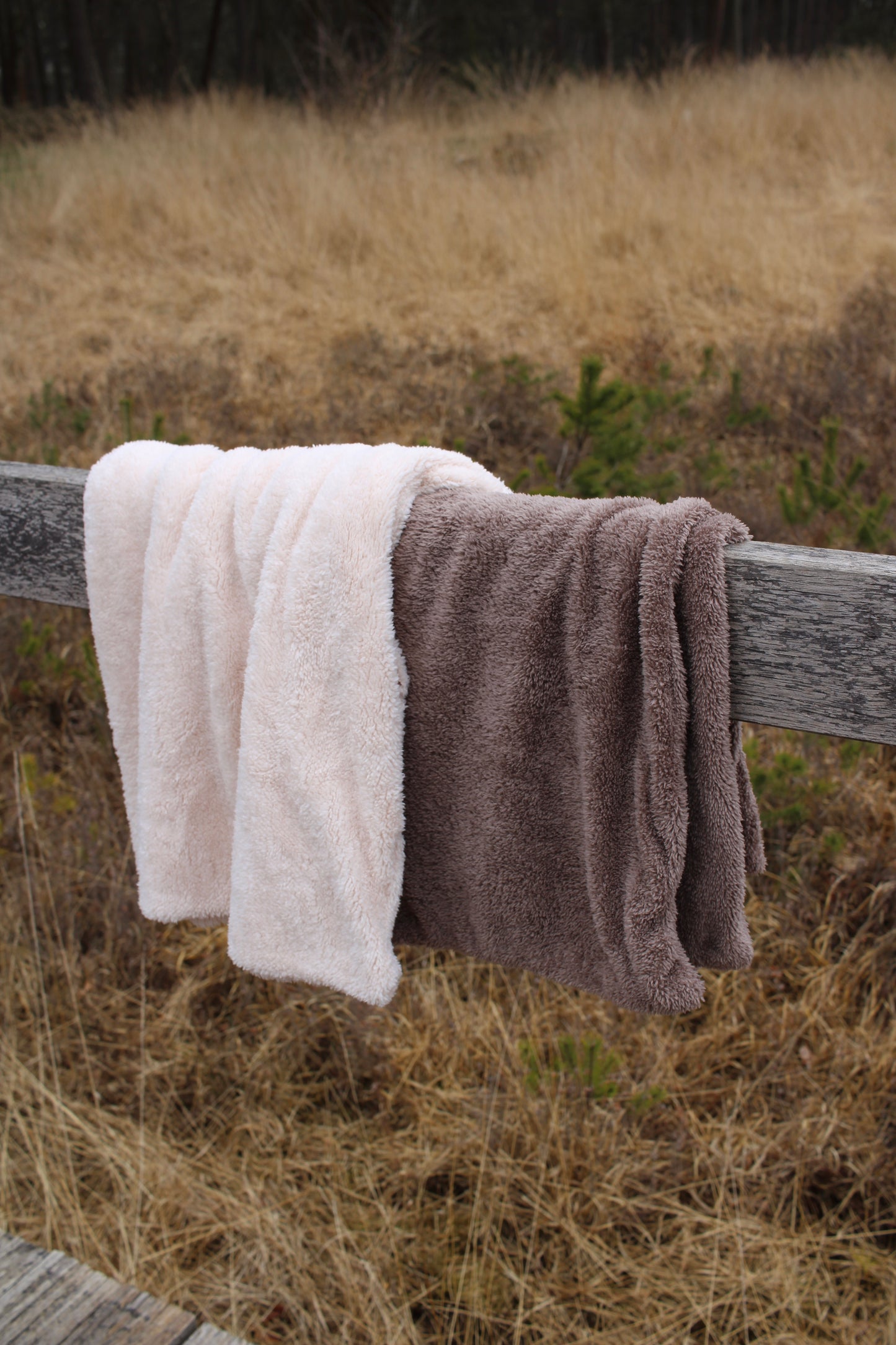 Teddykuscheldecke Ivory