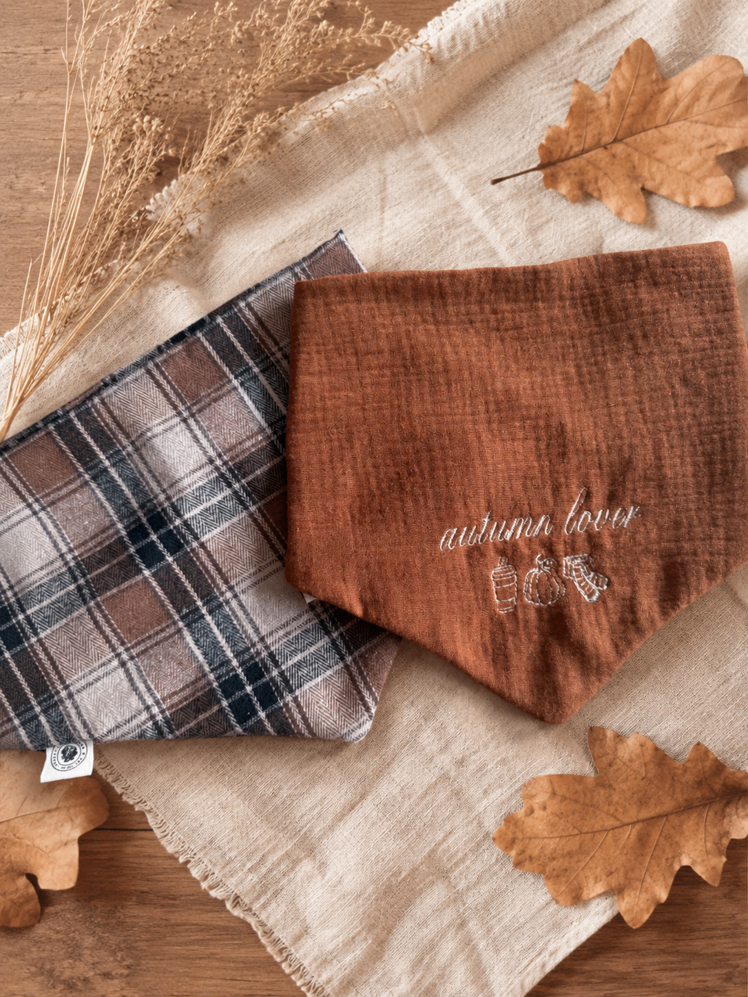 Musselinhalstuch >> autumn lover & cozy club <<
