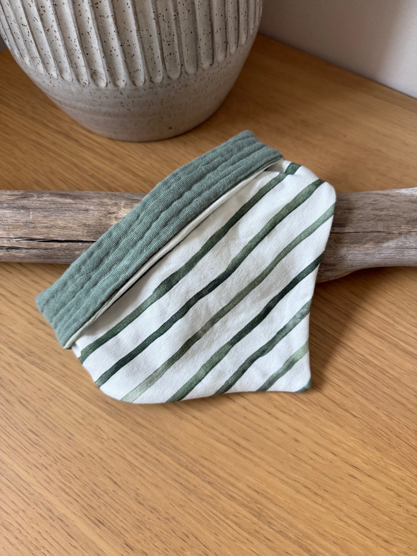 Halstuch watercolour stripes x Musselin 30 & 35 cm HU - Sofortkauf
