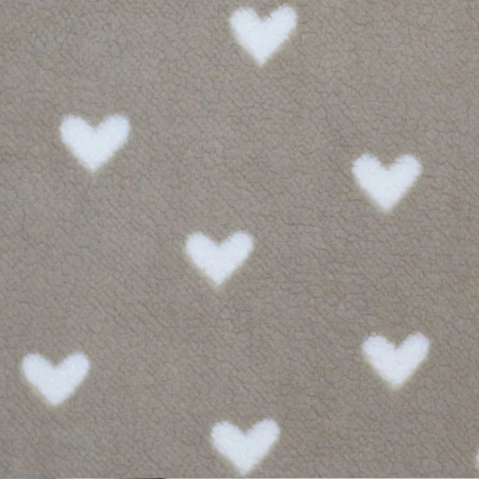 Teddykuscheldecke Herzchen