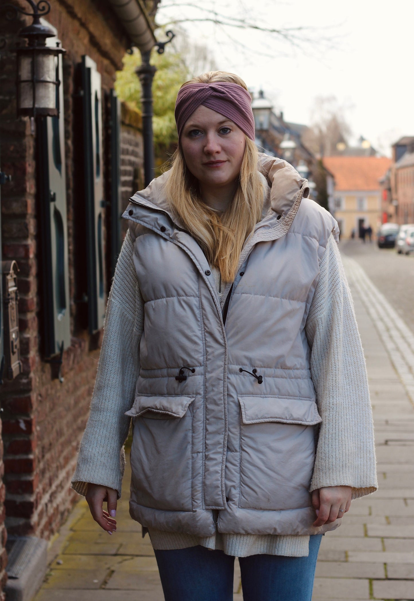 Stirnband ; Haarband ; verschiedene Farben ; Pastell ; blau ; salbei ; khaki ; rosa