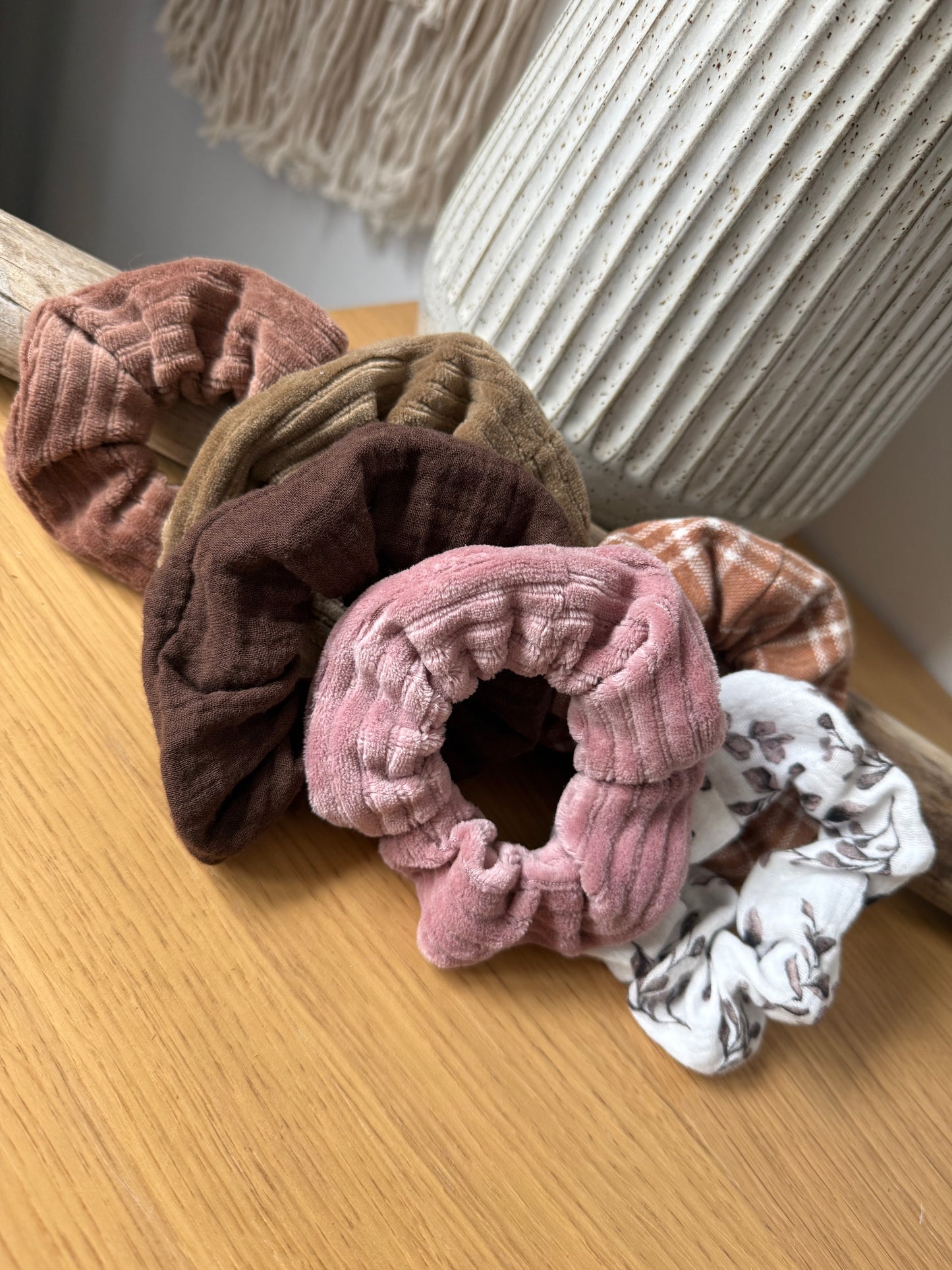 Autumn Variations Scrunchies