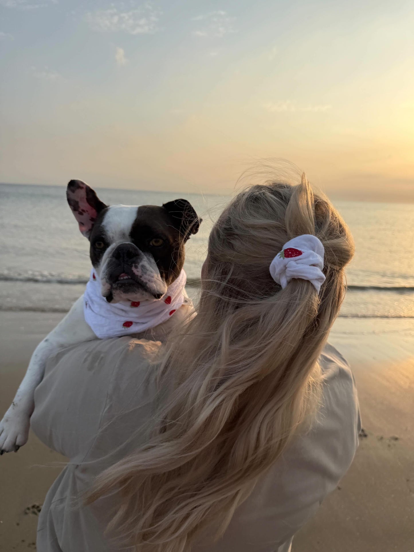 Scrunchie Erdbeeren