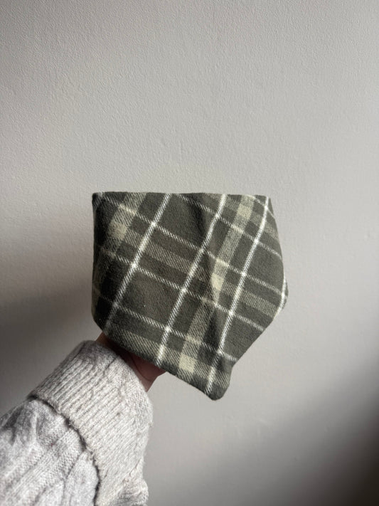 Flanell Halstuch Khaki - Sofortkauf