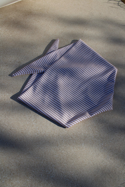 Badehalstuch Beige Stripes