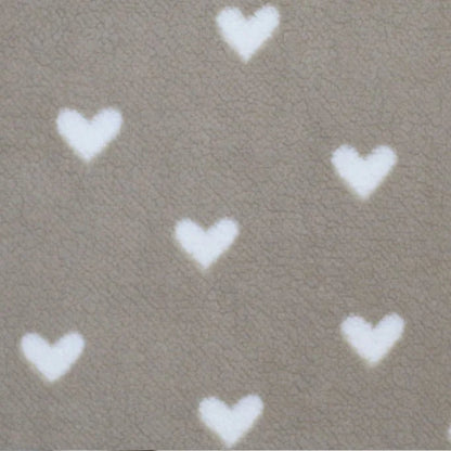Teddykuscheldecke Herzchen