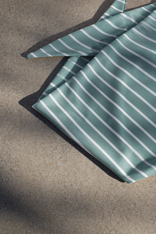 Badehalstuch Mint Stripes